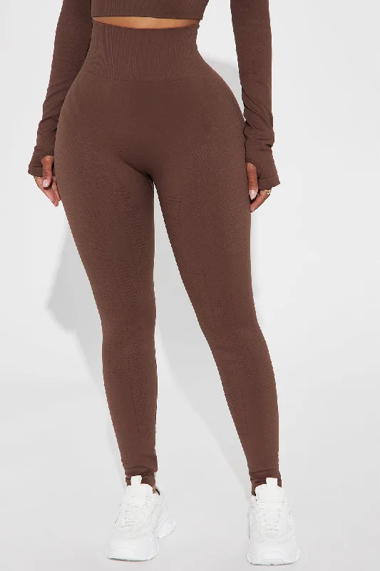 Active Lifestyle Active Legging - Chocolate