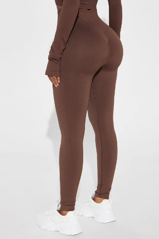 Active Lifestyle Active Legging - Chocolate