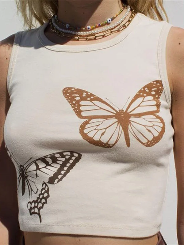 Aelfric Eden Butterfly Print Tank Top