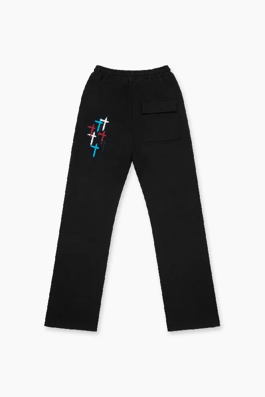 BRIELLE | BLACK MULTI CROSS