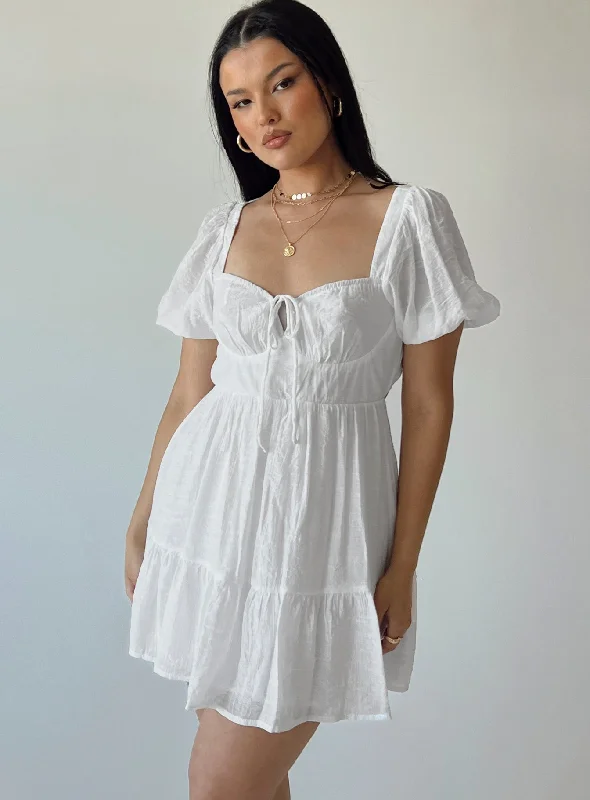 Britten Mini Dress White