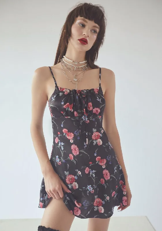 Can’t Be Just Friends Floral Mini Dress