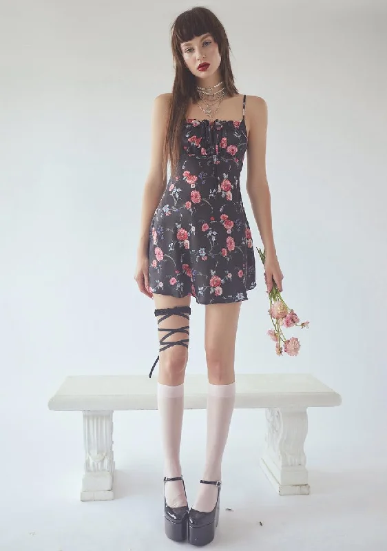 Can’t Be Just Friends Floral Mini Dress