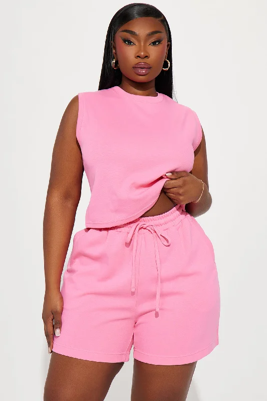 Casual Days Lounge Top - Pink