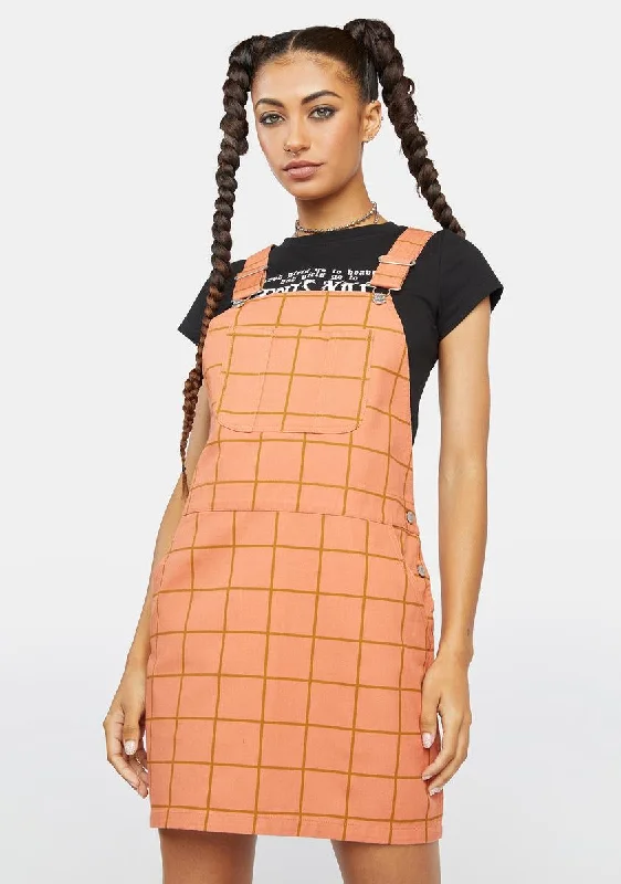 Copper Estate Overall Dress