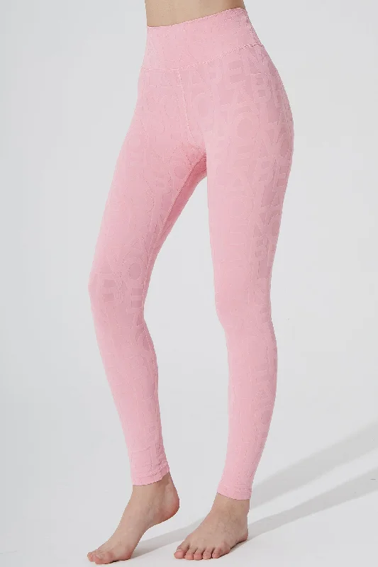 Déese Fleur Legging 3D - Powder Pink