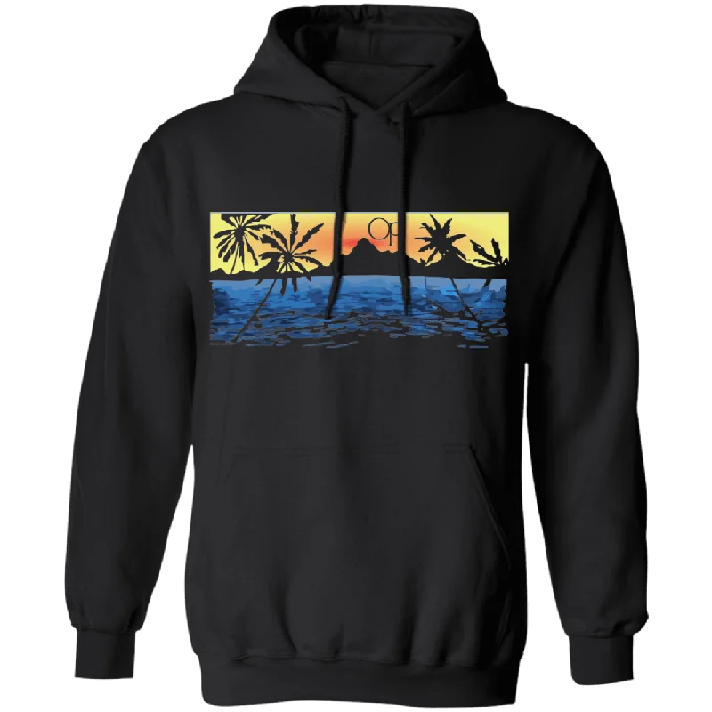 Night Beach Fleece Hoodie