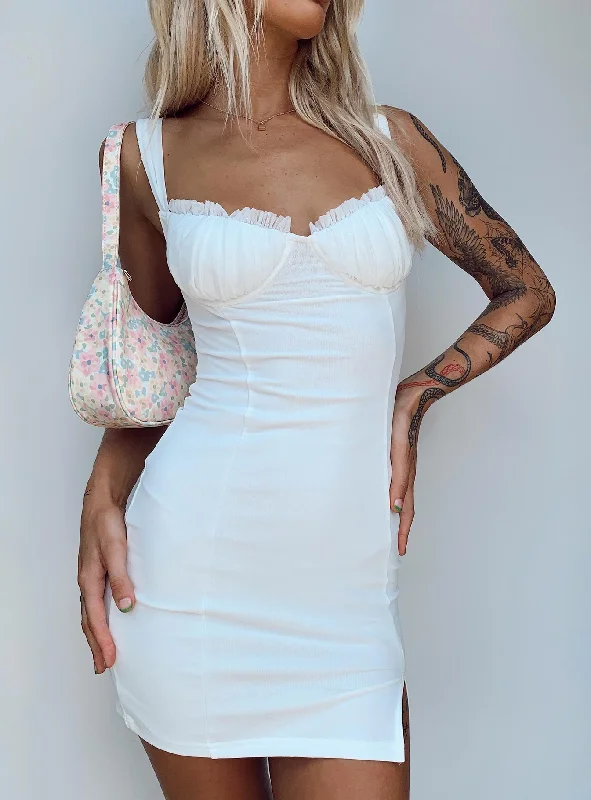 Jazzie Mini Dress White