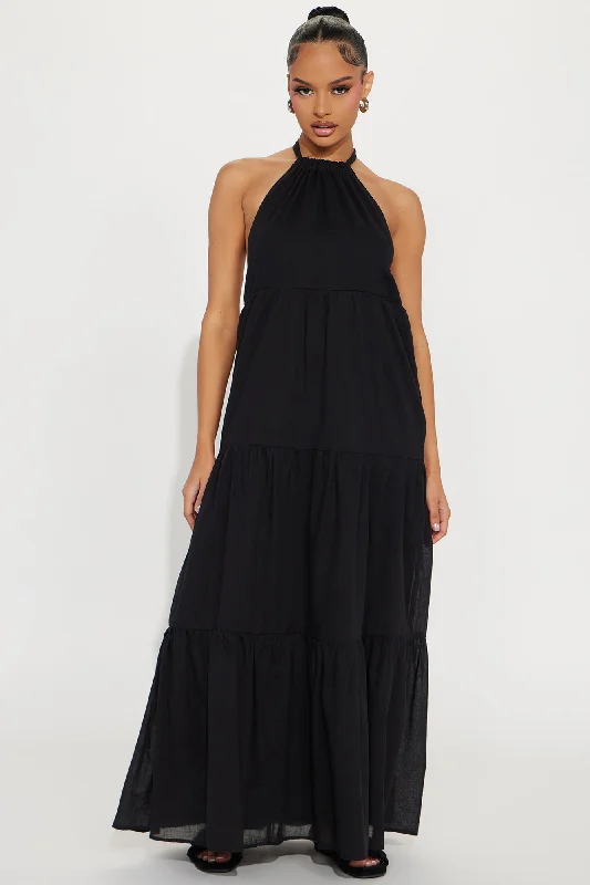 Justice Maxi Dress - Black