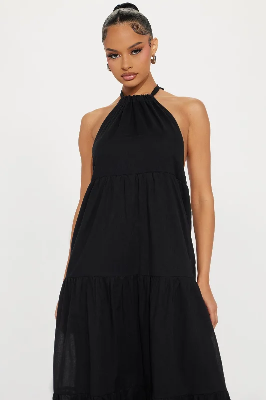 Justice Maxi Dress - Black