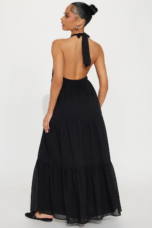 Justice Maxi Dress - Black