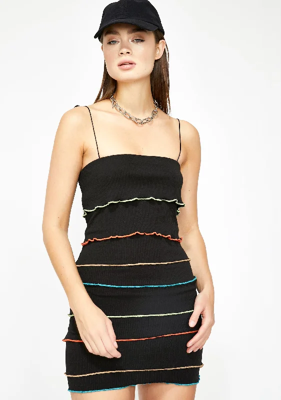 Know The Ropes Mini Dress