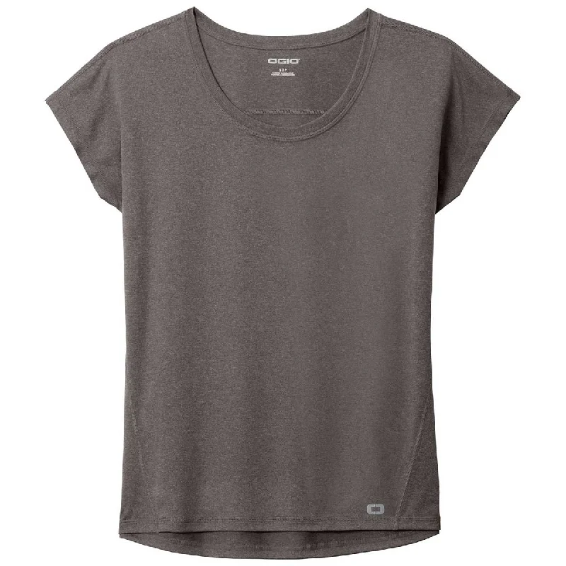 OGIO Women's Gear Grey Endurance Pulse Dolman Tee