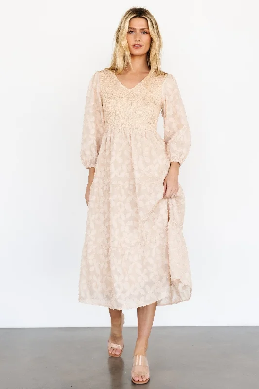 Lois Midi Dress | Sand