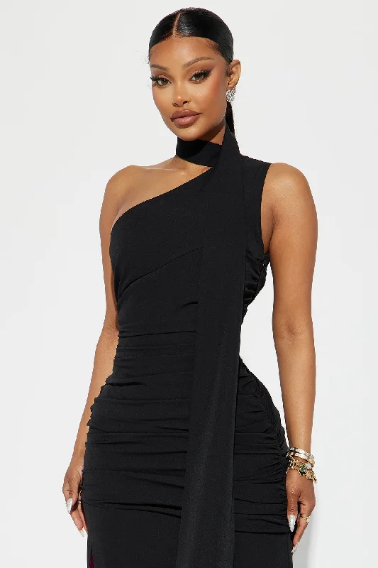 Manhattan Gala Gown - Black/combo