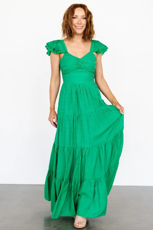 Melina Maxi Dress | Green