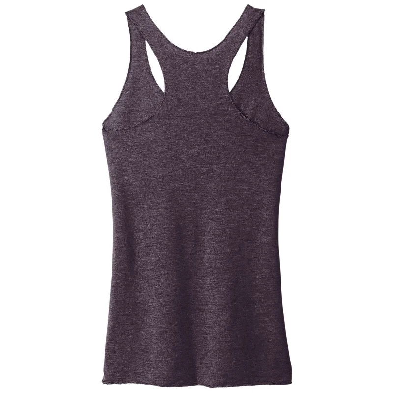 Next Level Women's Vintage Purple Tri-Blend Racerback Tank