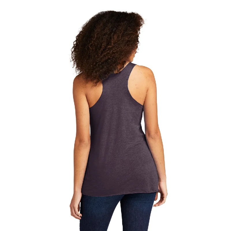 Next Level Women's Vintage Purple Tri-Blend Racerback Tank