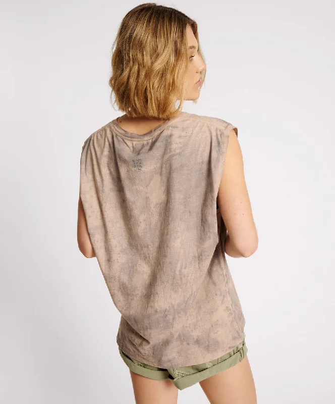 PLEASURE SPLIT SEAM HAND DYED TANK