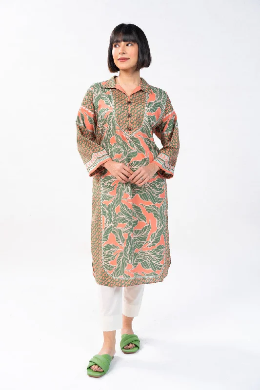 Printed Cambric Kurti