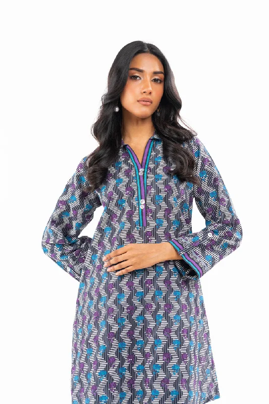 Printed Khaddar Kurti