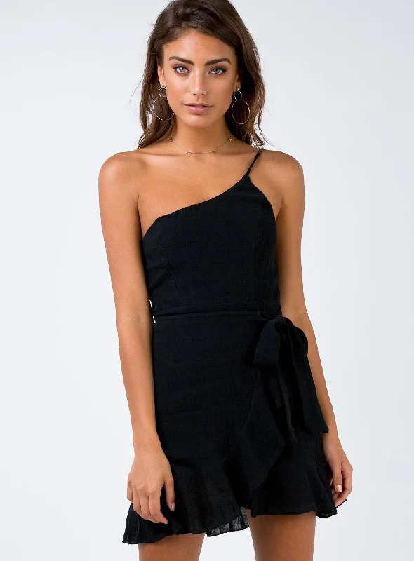 Reggie Mini Dress Black