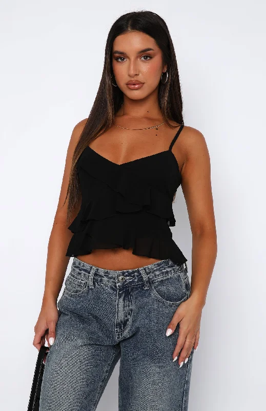 Rules Of Love Top Black