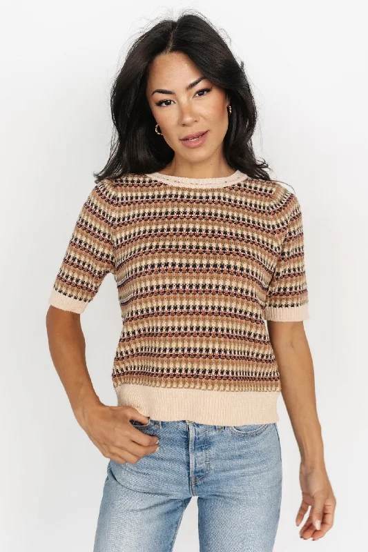 Scout Knit Sweater Top | Multi