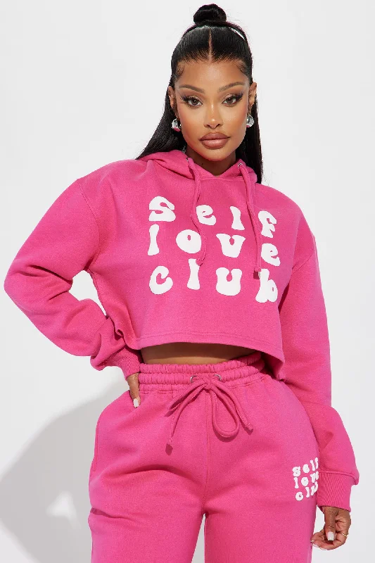 Self Love Club Hoodie - Pink