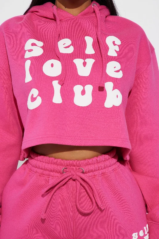 Self Love Club Hoodie - Pink