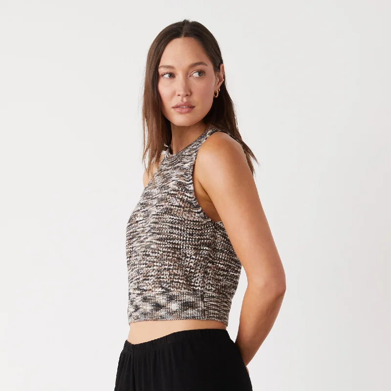 Space-dye Crochet Racer Tank