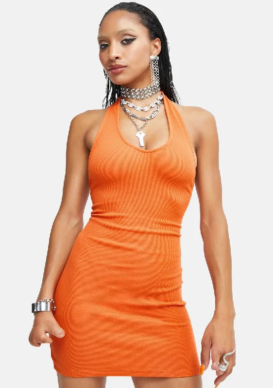 Tangerine Doja Dress