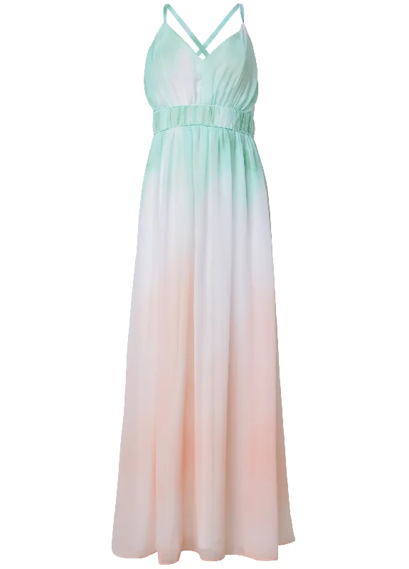 Ombre maxi dress - Blush Multi