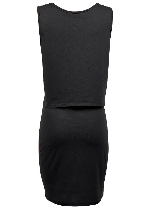 Casual tank dress - Black