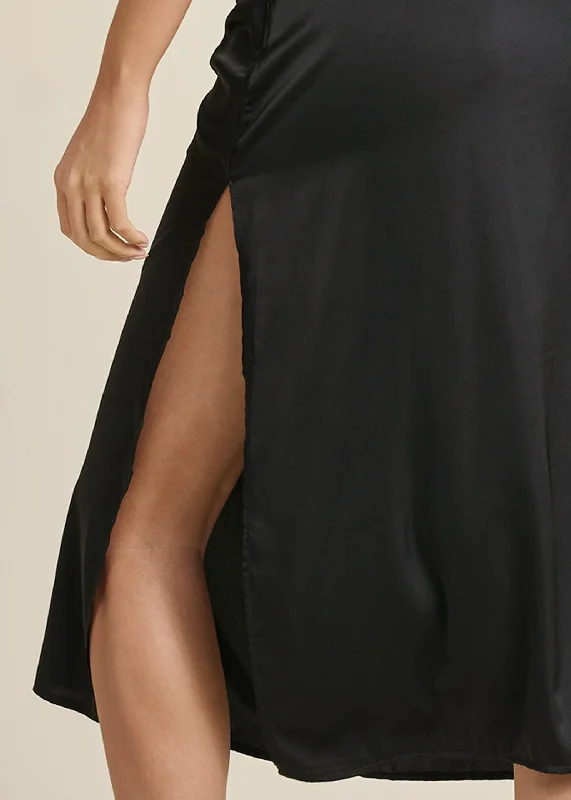 Slip dress - Black