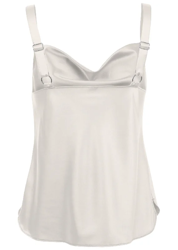 Cowl neck tank - Off White