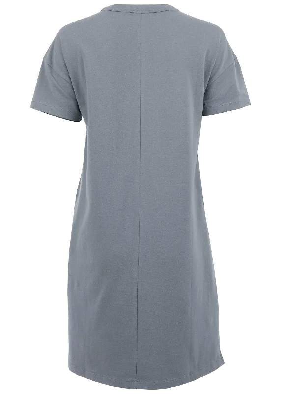 T-shirt dress - Seafog