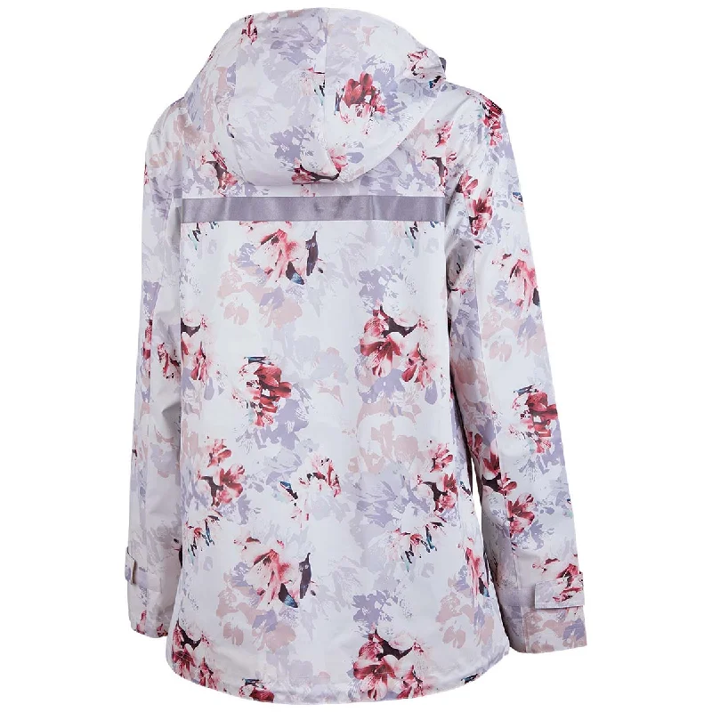 Charles River Women's Floral New Englander Rain Jacket