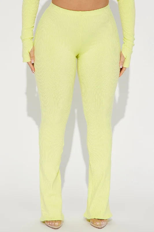 Adriana Snatched Pant - Citron