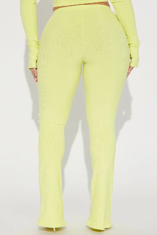 Adriana Snatched Pant - Citron