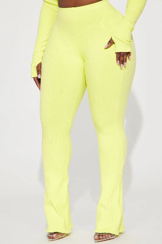 Adriana Snatched Pant - Citron