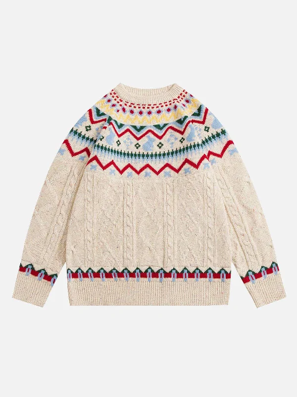 Aelfric Eden Fair Isle Knit Sweater