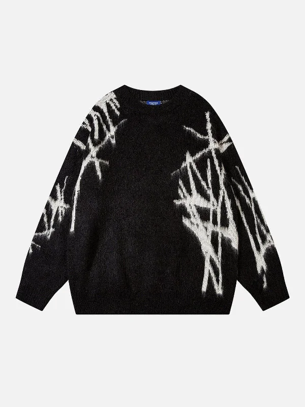 Aelfric Eden Irregular Graffiti Sweater