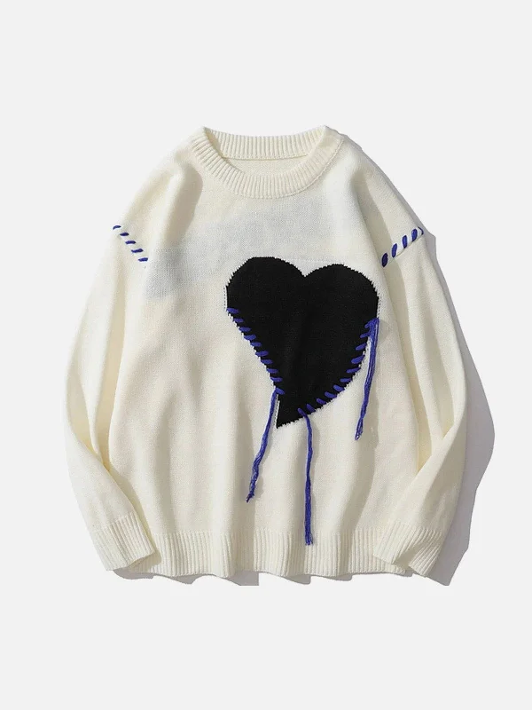 Aelfric Eden Love Embroidered Sweater