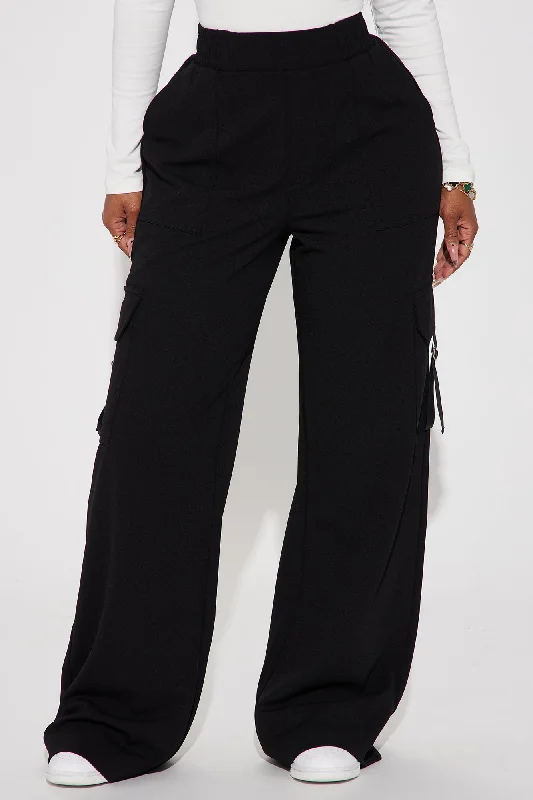 All Around Town Cargo Trouser - Black