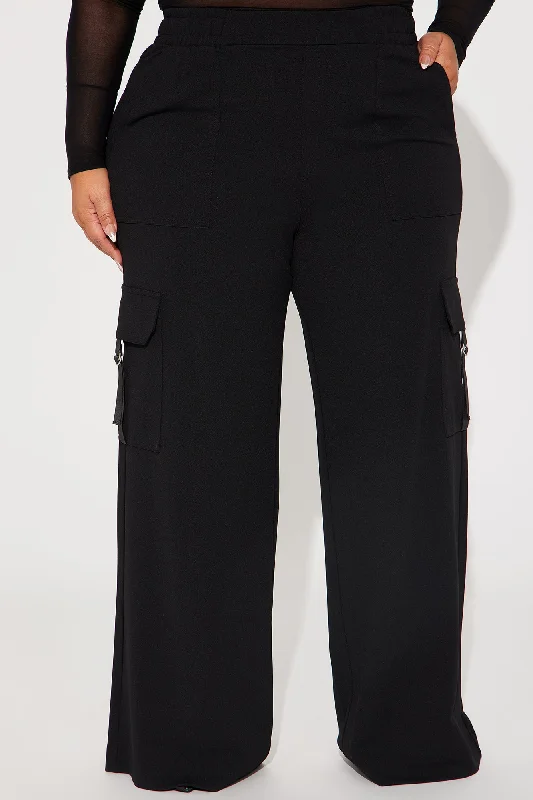 All Around Town Cargo Trouser - Black