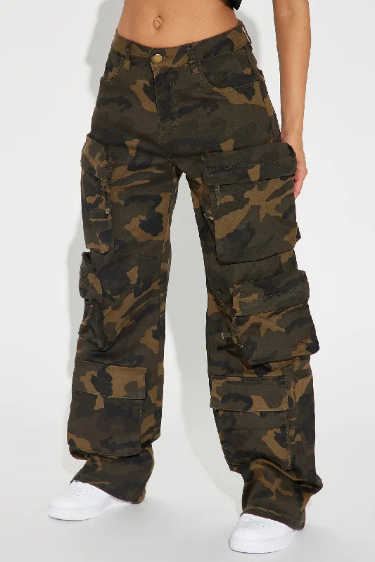 Always Better Camo Cargo Pant - Olive/combo