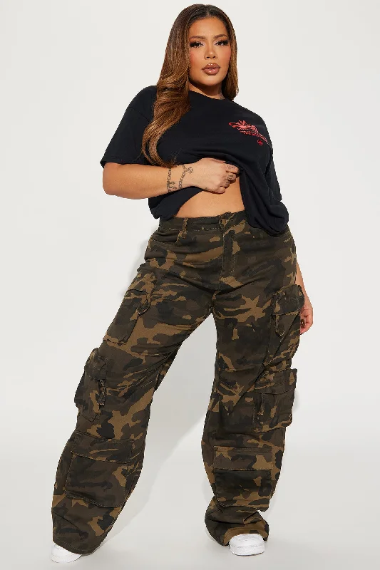 Always Better Camo Cargo Pant - Olive/combo