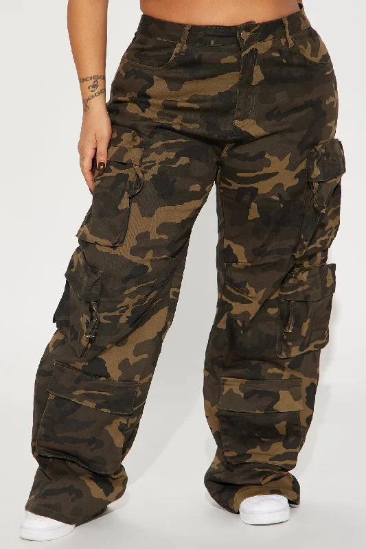 Always Better Camo Cargo Pant - Olive/combo