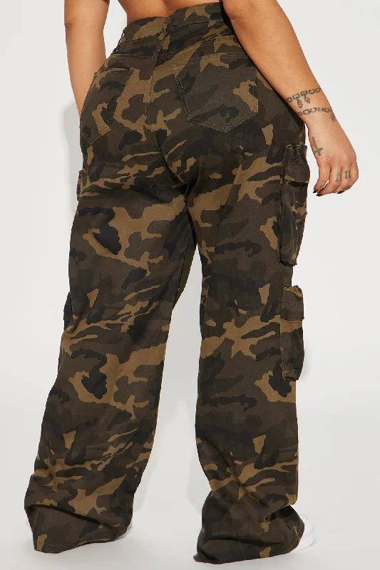 Always Better Camo Cargo Pant - Olive/combo